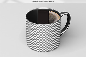 Small Ceramic Mug Mock-Up