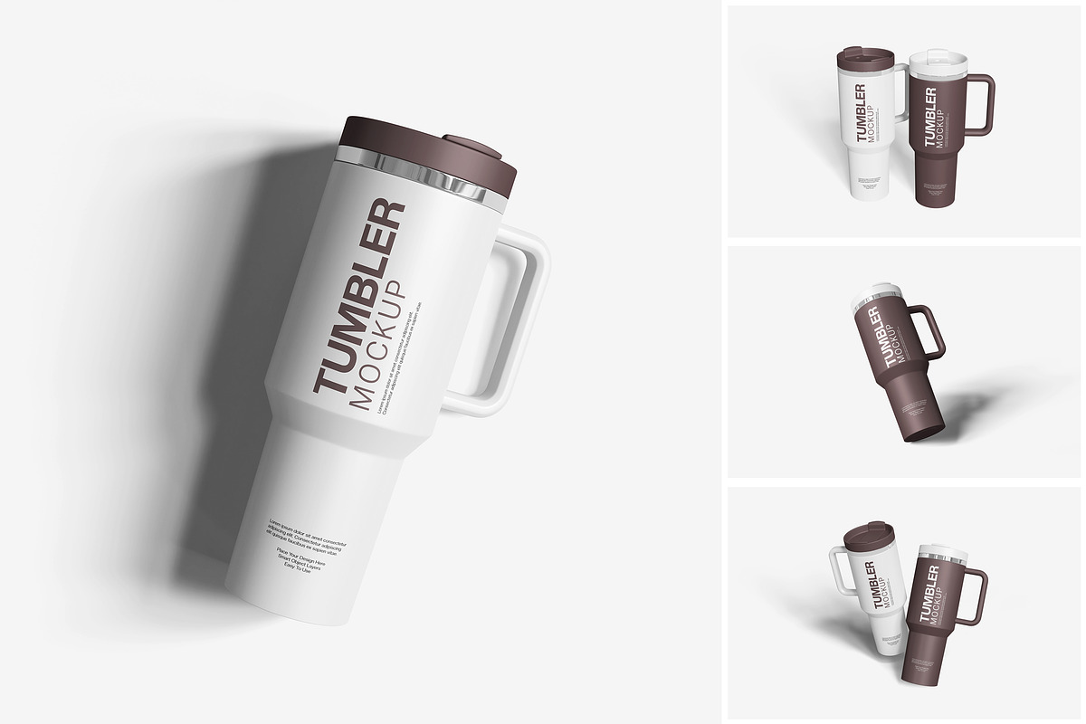 Tumbler Mockup, a Product Mockup by MrLetters (Photo 1 of 5)