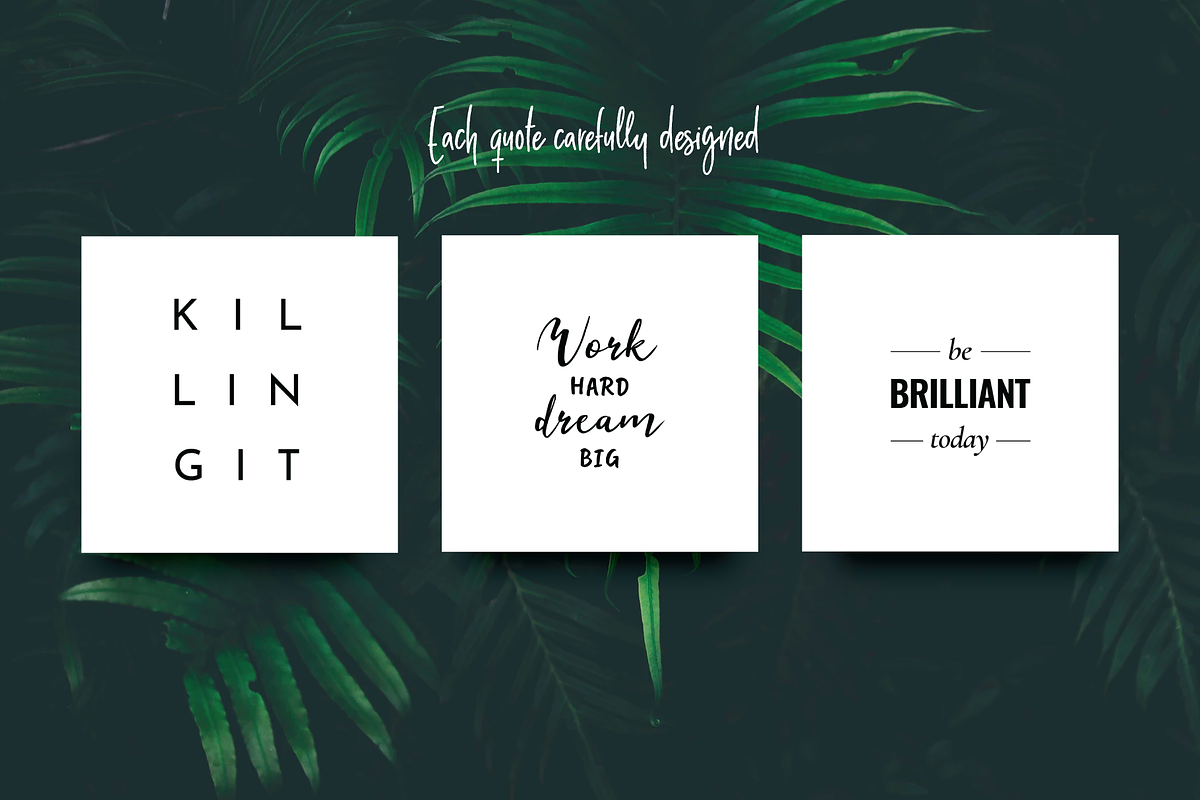 Deep Quotes - 150 Quotes Pack, a Social Media Template by Delightful Design (Photo 3 of 8)