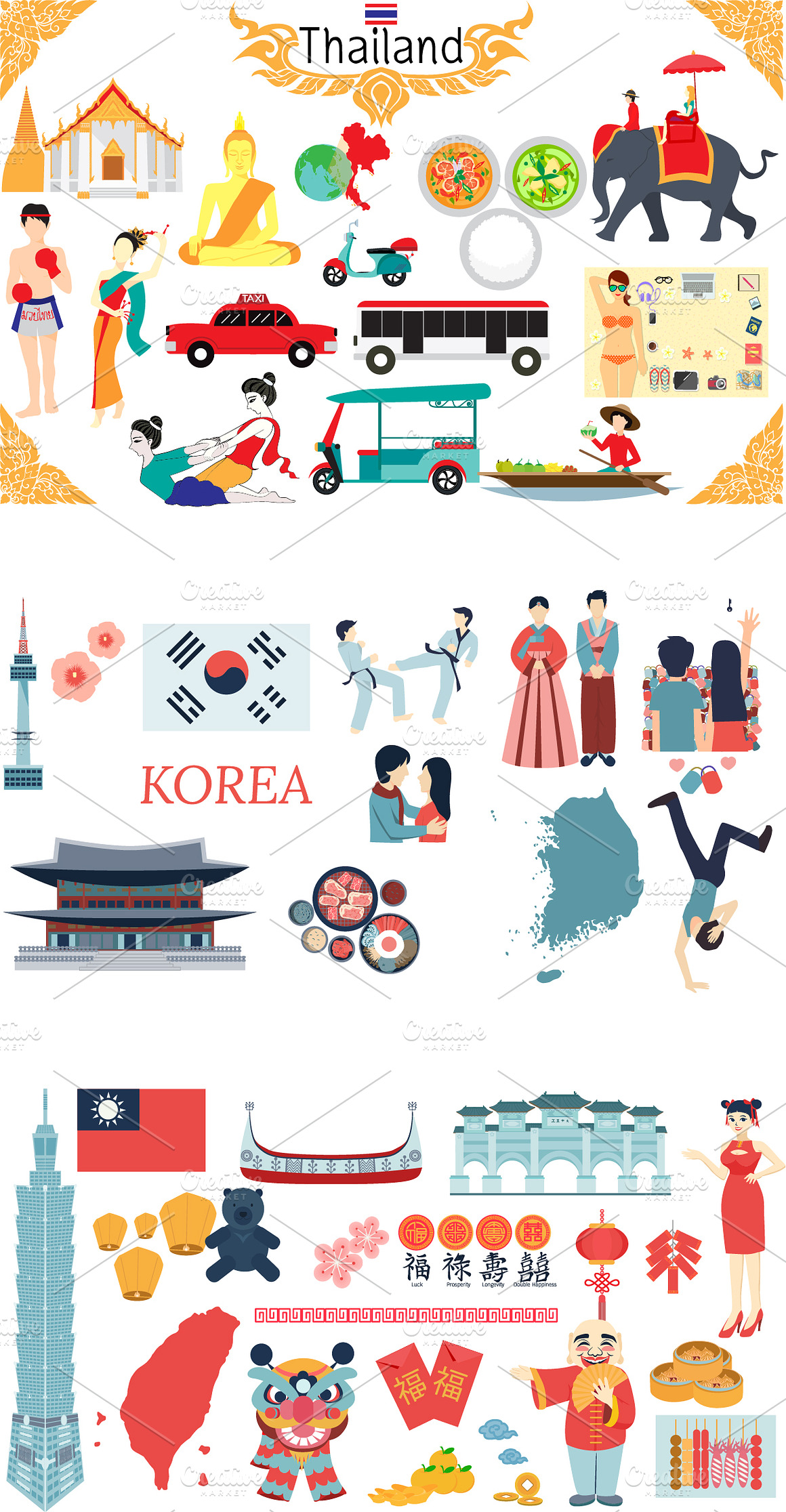 98 % OFF 2200++ Design elements, an Animal Illustration by Somjai King (Photo 40 of 45)