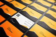 Creative Orange Business Card, a Business Card Template by bouncy (Thumbnail 3 of 4)