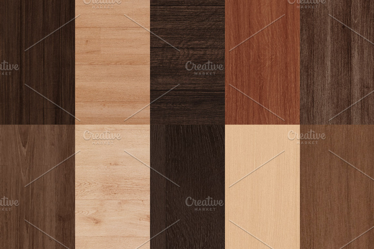 Seamless Wood Textures Bundle preview 3