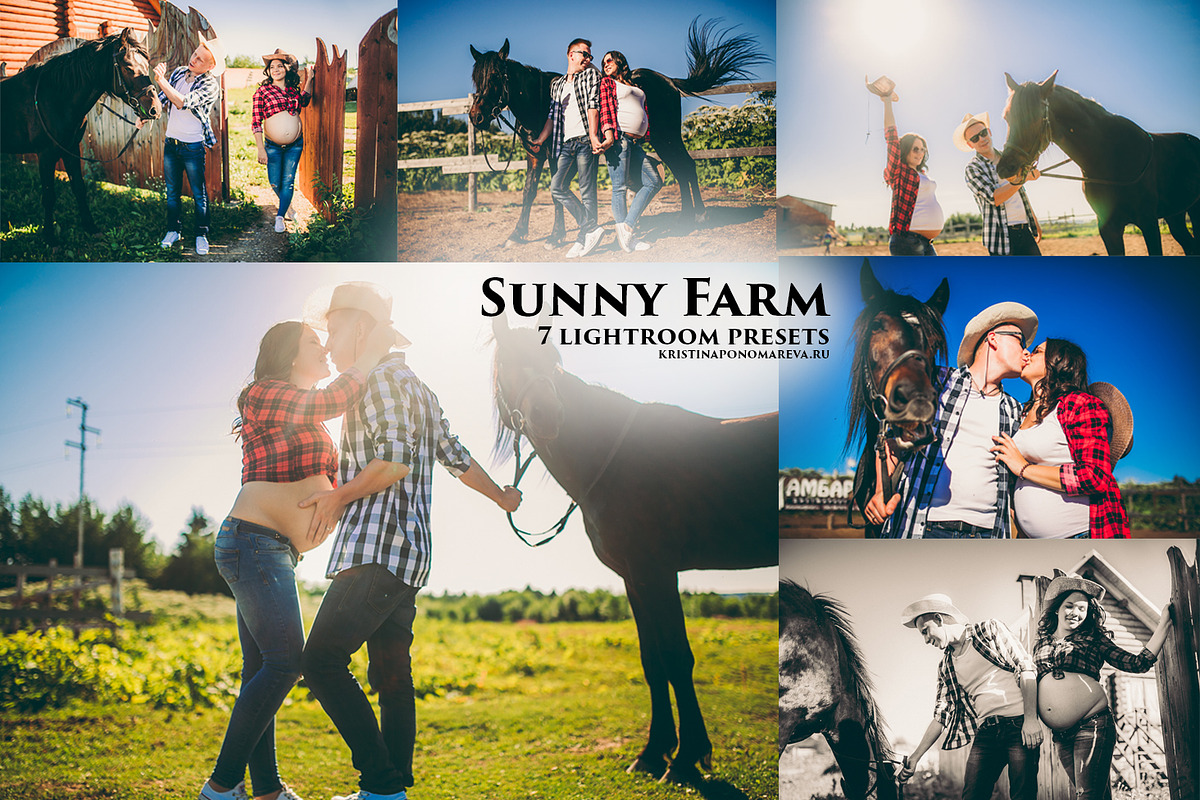 Sunny Farm- 7 Lr presets, an Action Add-On by Graphics, Presets, Photos (Photo 1 of 15)