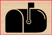 50 Mailbox Postal Box Vector Bundle, an Illustration by yasushie (Thumbnail 3 of 4)