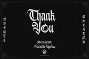 Avertequestra, a Blackletter Font by Emmanuel Buron (Thumbnail 12 of 12)