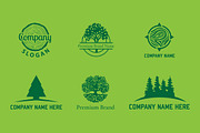 Premium Tree Logo Bundle & Mock-Up, a Branding & Logo Template by Multiple (Thumbnail 3 of 5)