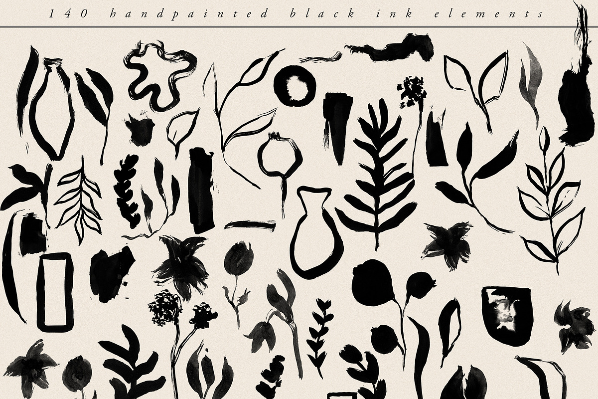 abstract modern line art & shapes, an Illustration by ana & yvy (Photo 13 of 14)