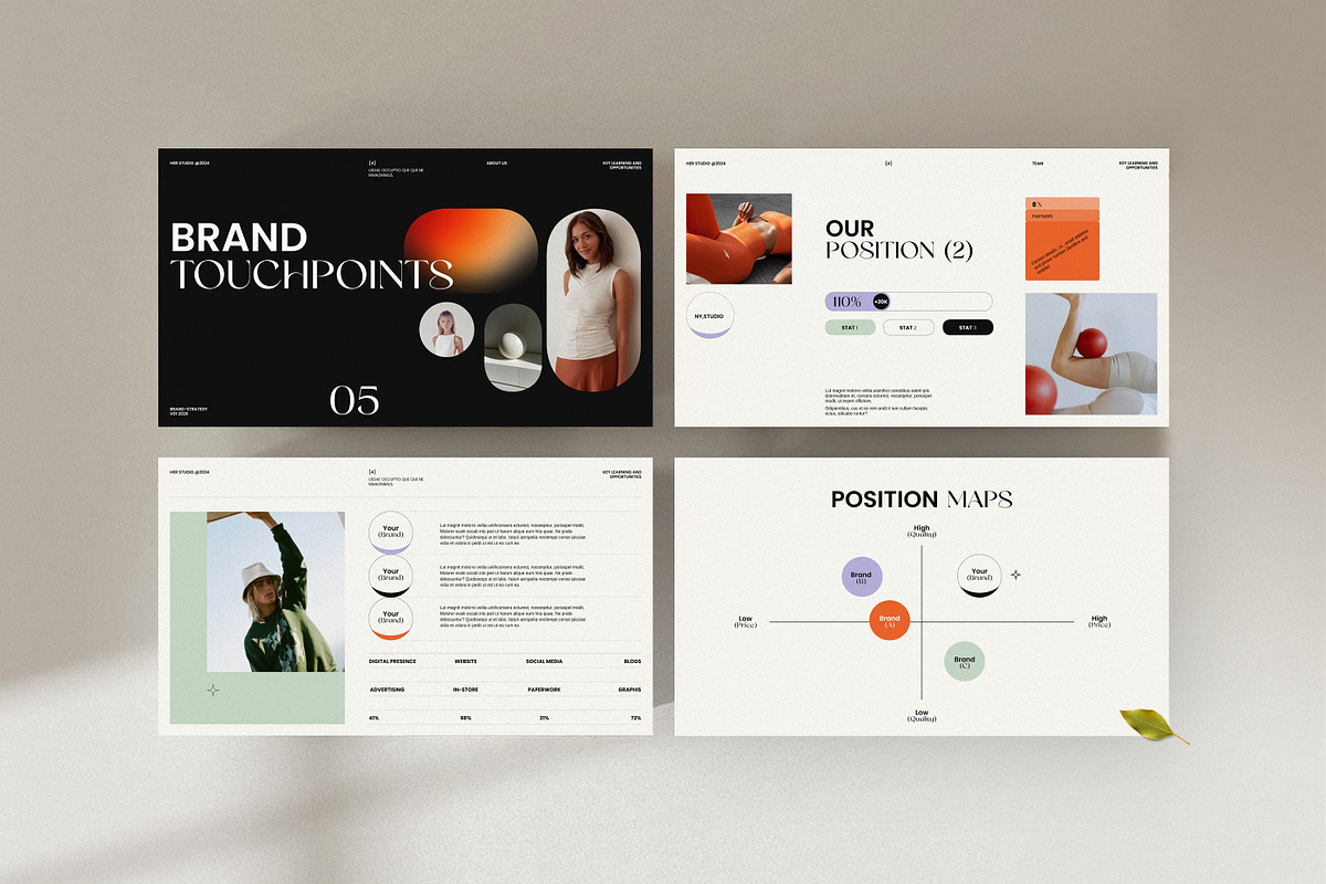 Brand Strategy Template, a Presentation Template by S A N D Y (Photo 7 of 9)