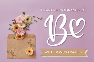 13 Font Pack - Monogram Font Bundle