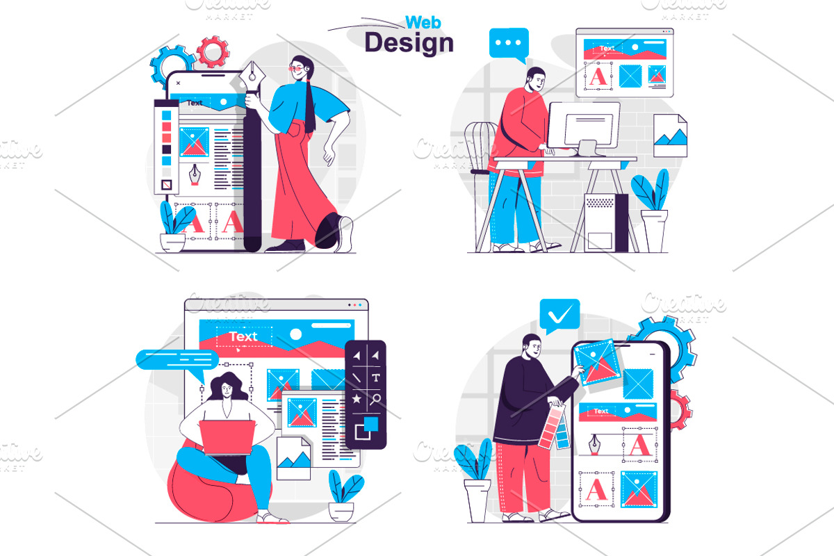Flat Design Concept Illustrations, a Finance Illustration by alexdndz (Photo 41 of 42)