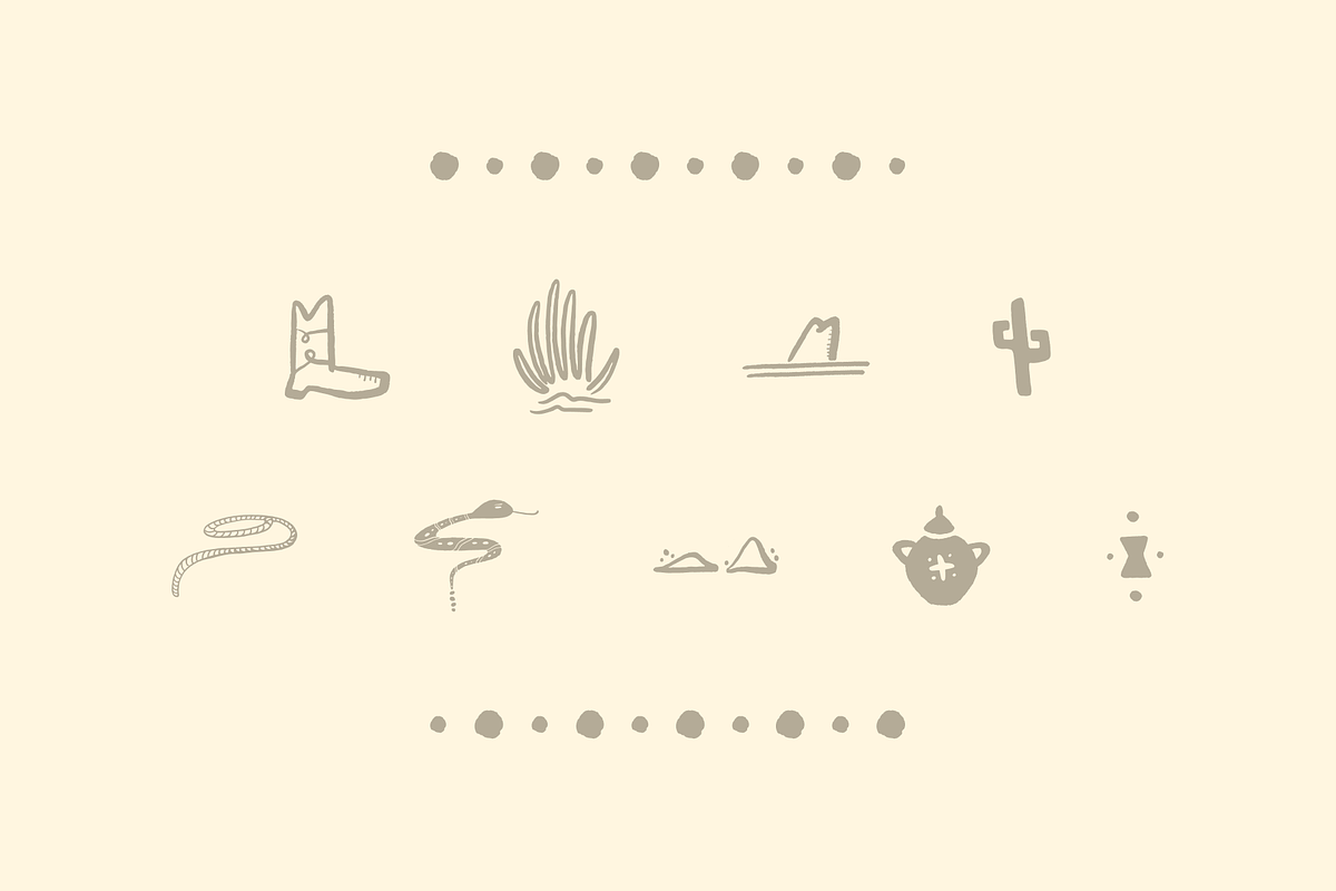 The Southwest Icon Pack, an Outline Icon by By Hand Designs (Photo 2 of 9)