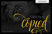 Shimmery Gold Styles for Illustrator, a Palette Add-On by Creators Couture (Thumbnail 4 of 5)