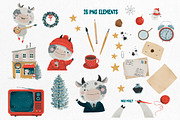 New Year Cows, an Animal Illustration by Noli Molly Store (Thumbnail 5 of 8)