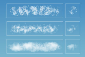 Photoshop Cloud Brushes V2