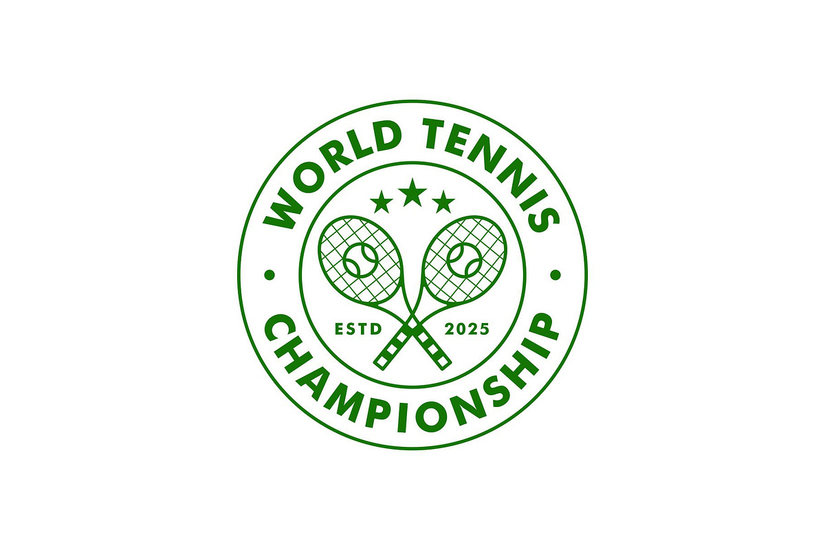 Tennis Sport Emblem Badge Logo, a Branding & Logo Template by Buqancreative (Photo 1 of 4)
