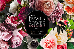 Flower Power Mega Bundle Vol 3