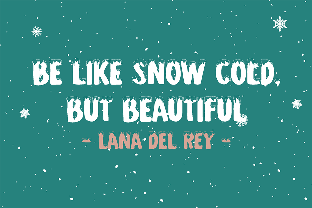 Snowy Season - Kids Font, a Sans Serif Font by tokokoo (Photo 4 of 11)