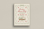 Rustic Christmas Dinner Invitation, an Invitation Template by Guuver (Thumbnail 1 of 3)