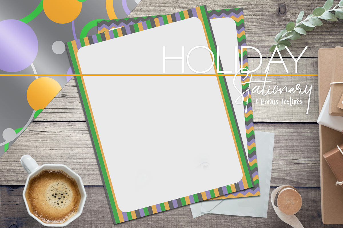 Secondary Whimsy, a Stationery Template by Essqué Productions