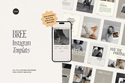 100+ Bold Modern Instagram Templates, a Social Media Template by Willow & White Studio (Thumbnail 1 of 11)