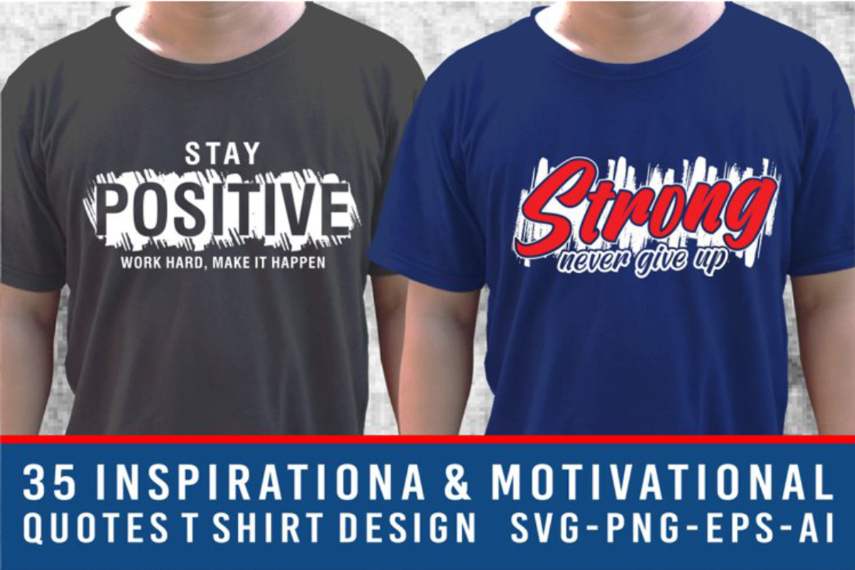 Quotes T shirt Design Bundle, a Graphic by D2PUTRI (Photo 8 of 17)