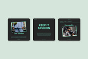 Trendy // Fashion Social Media Kit, a Social Media Template by SecondBrain Store (Thumbnail 2 of 9)