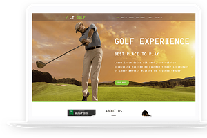 LT Golf Sport WordPress Theme