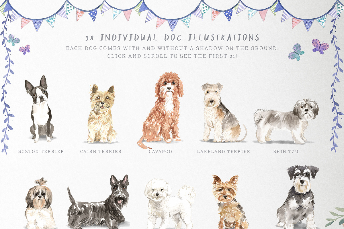 Muddy Paws Volume 2 - More Dogs!, an Illustration by Twigs and Twine (Photo 2 of 11)