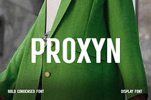 Proxyn Bold Condensed Font
