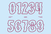 CS Douglas Rippled, a Sans Serif Font by Craft Supply Co. (Thumbnail 6 of 8)