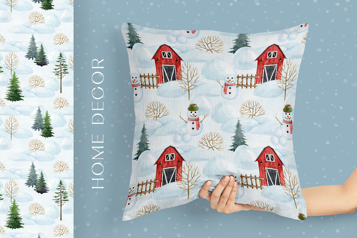 Winter Wonderland Clipart, a Seasonal Illustration by AnitaPol (Photo 14 of 20)