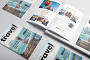 Luxury Travel Magazine Template, a Magazine Template by DesignCrest (Thumbnail 5 of 11)