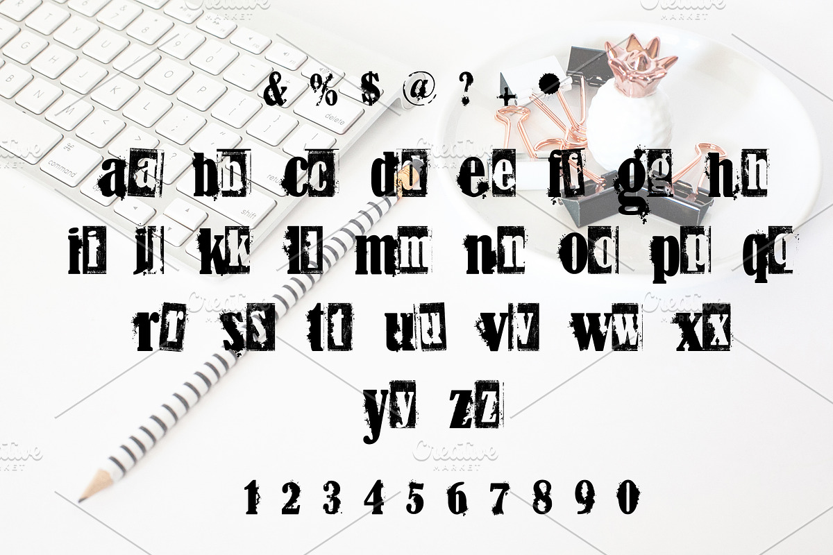 HEFFE Hand Crafted Font, a Slab Serif Font by Rhonna Designs (Photo 3 of 3)