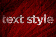 Canvas & Fabric Style 3D Text Effect, a Layer Style Add-On by yokbisayok (Thumbnail 3 of 3)