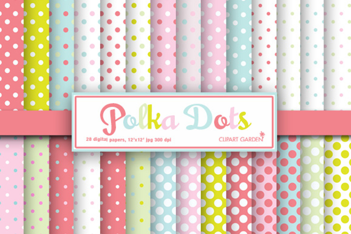28 polka dots pattern
