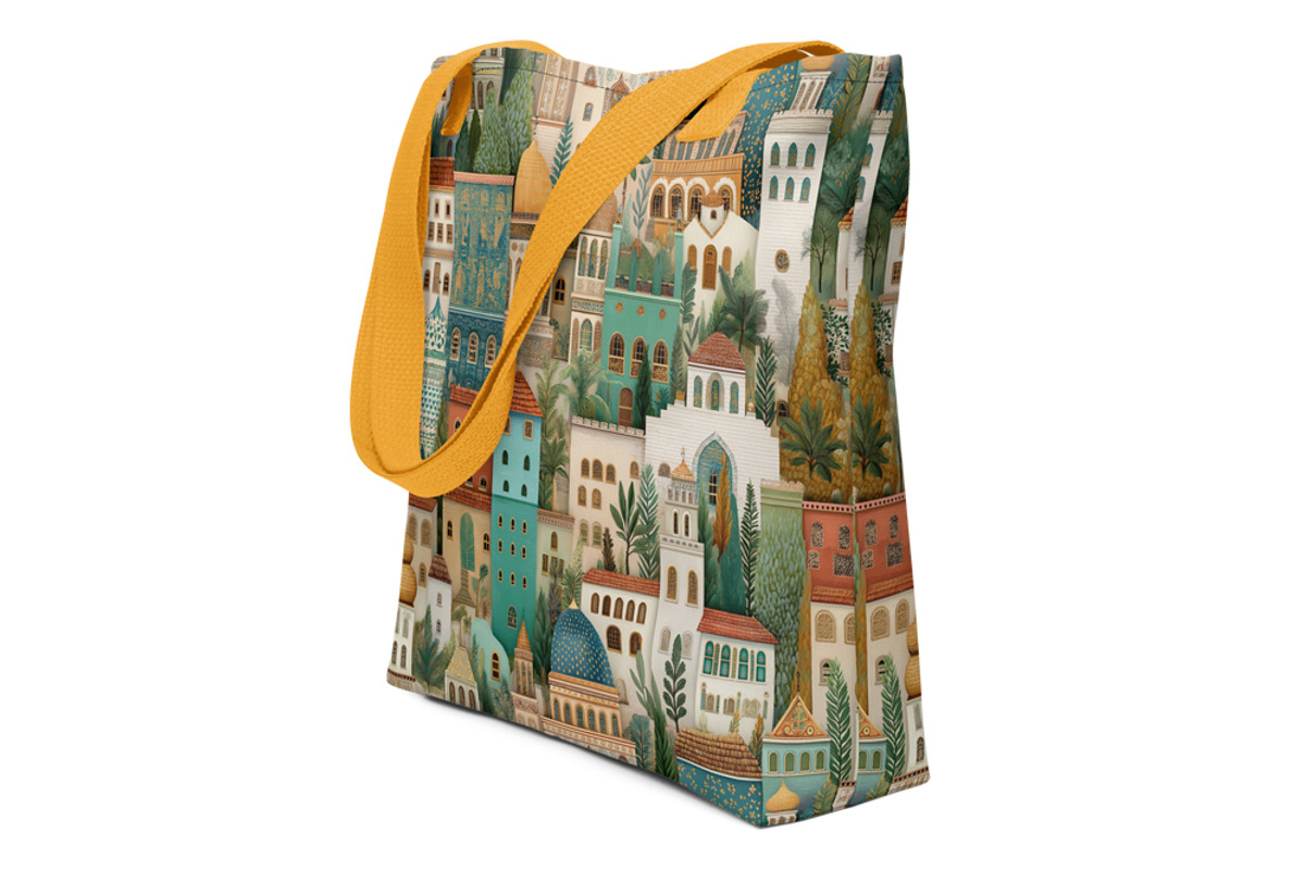 Moroccan Cityscape Pattern - Kasbah, an Illustration by Brush Berry Studios (Photo 2 of 6)