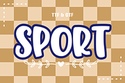 Baseball - Kids Font Types, a Font by KiddoGlyphs Studio (Thumbnail 2 of 3)