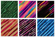 Tinsel Stripes Digital Papers, a Texture Graphic by Dream Creation (Thumbnail 5 of 7)