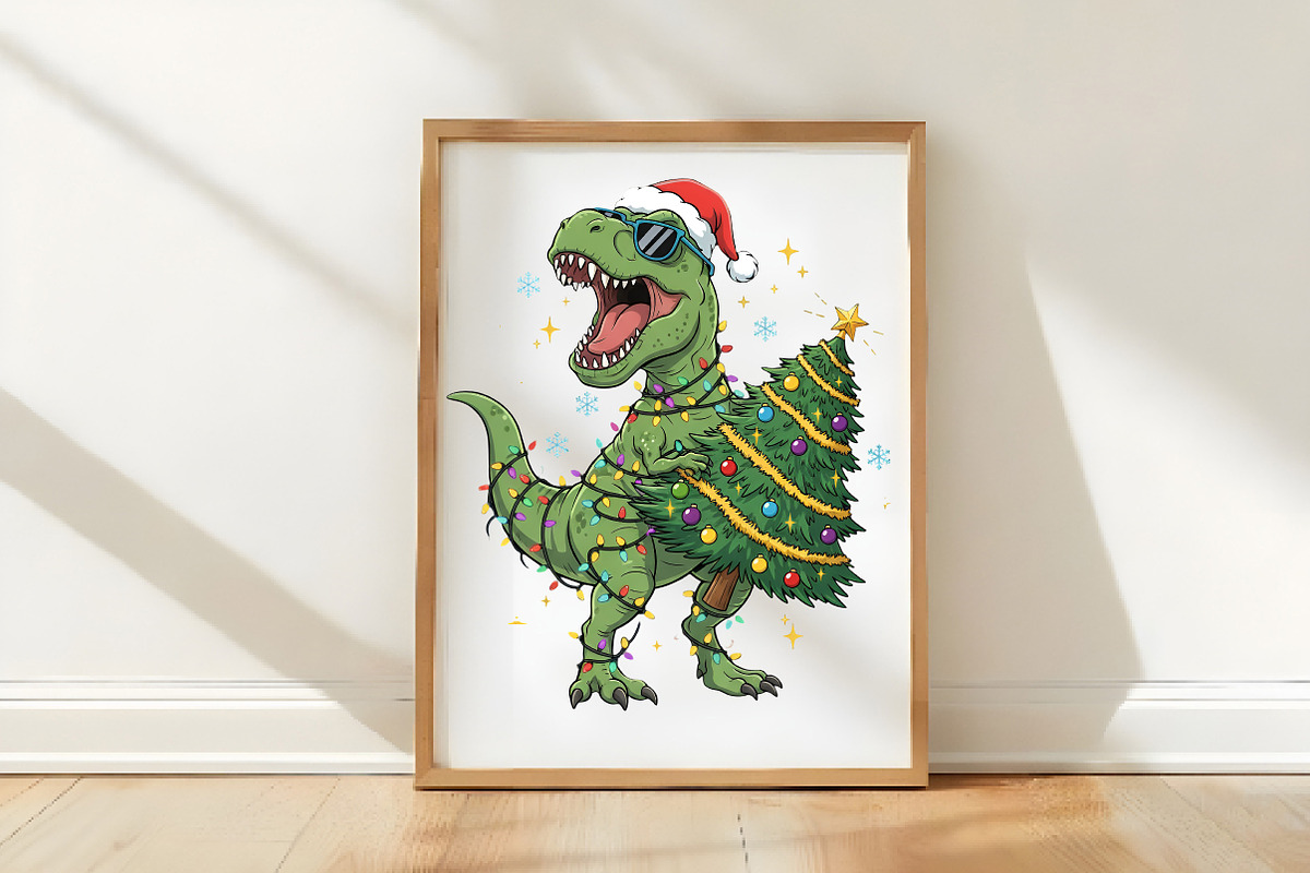 Funny Christmas Sublimation Bundle, an Illustration by DreamCafeArt (Photo 11 of 16)