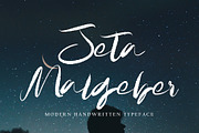 Jeta Malgeber, a Handwritten Font by pineungtype (Thumbnail 1 of 5)