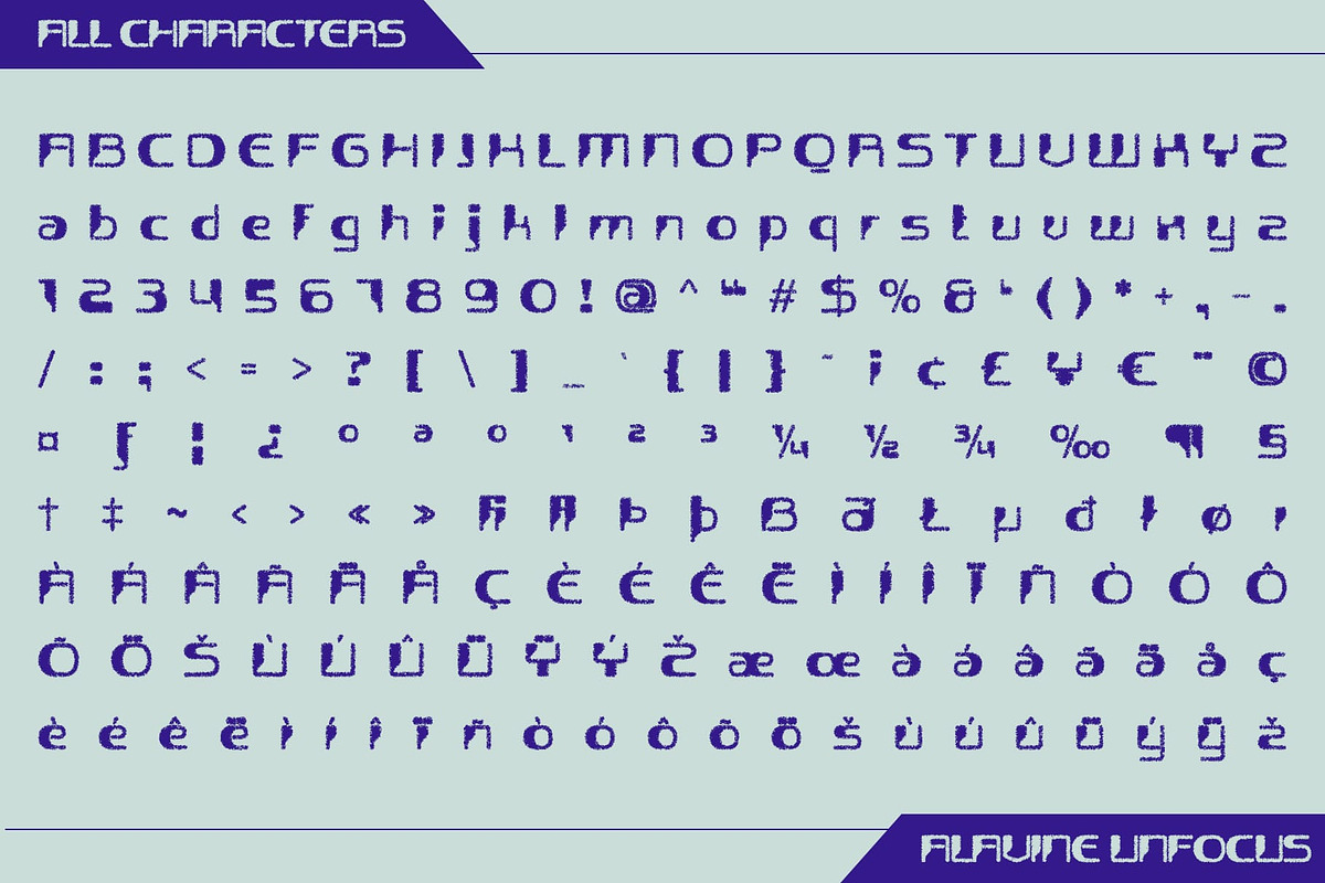 Alavine Unfocus, a Sans Serif Font by Craft Supply Co. (Photo 8 of 8)