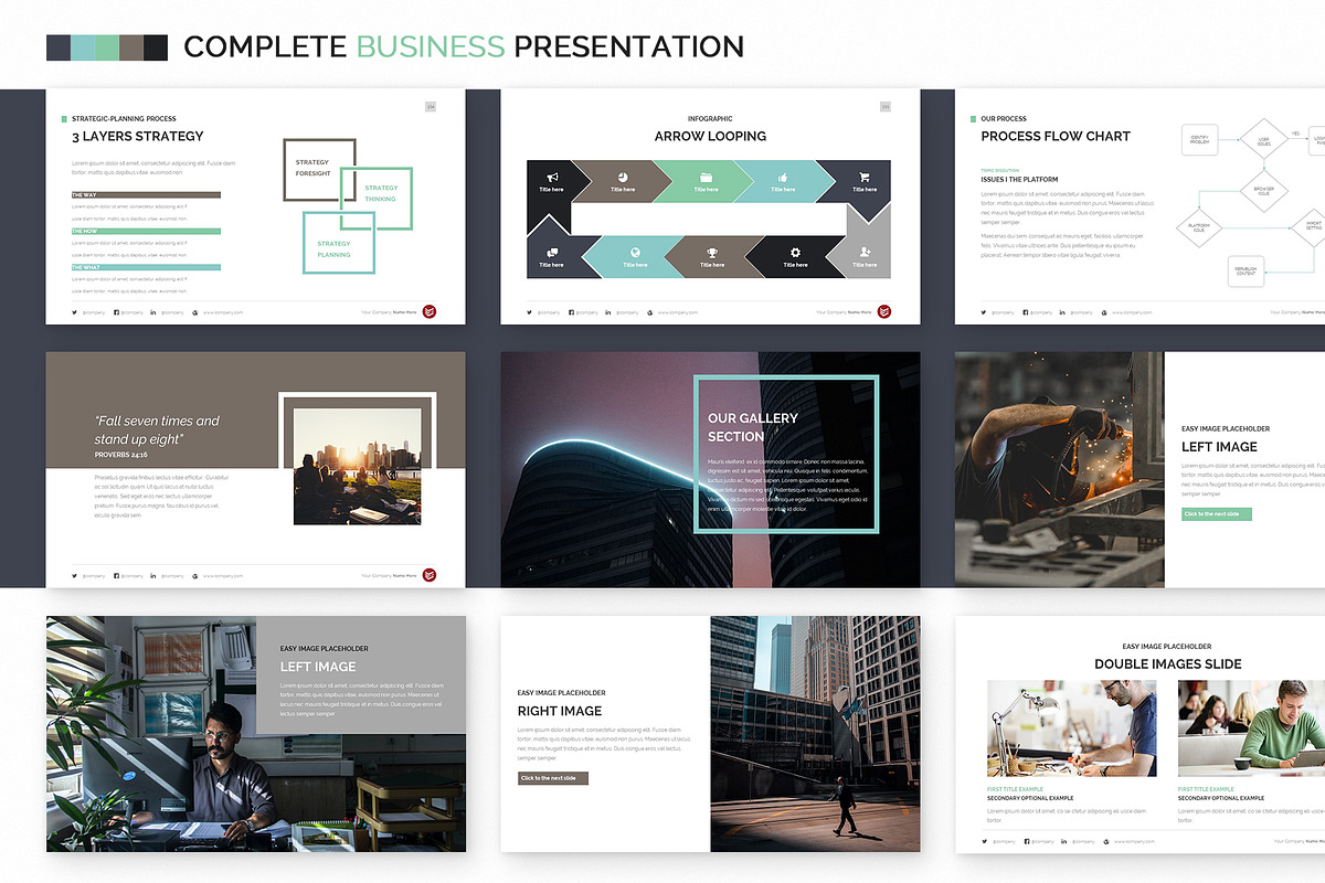 Complete Business Powerpoint Templat, a Presentation Template by Zacomic Studios (Photo 27 of 32)