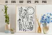 Stencil Vintage Gentleman, a Person Illustration by MARYCRAFTIRIA (Thumbnail 3 of 3)