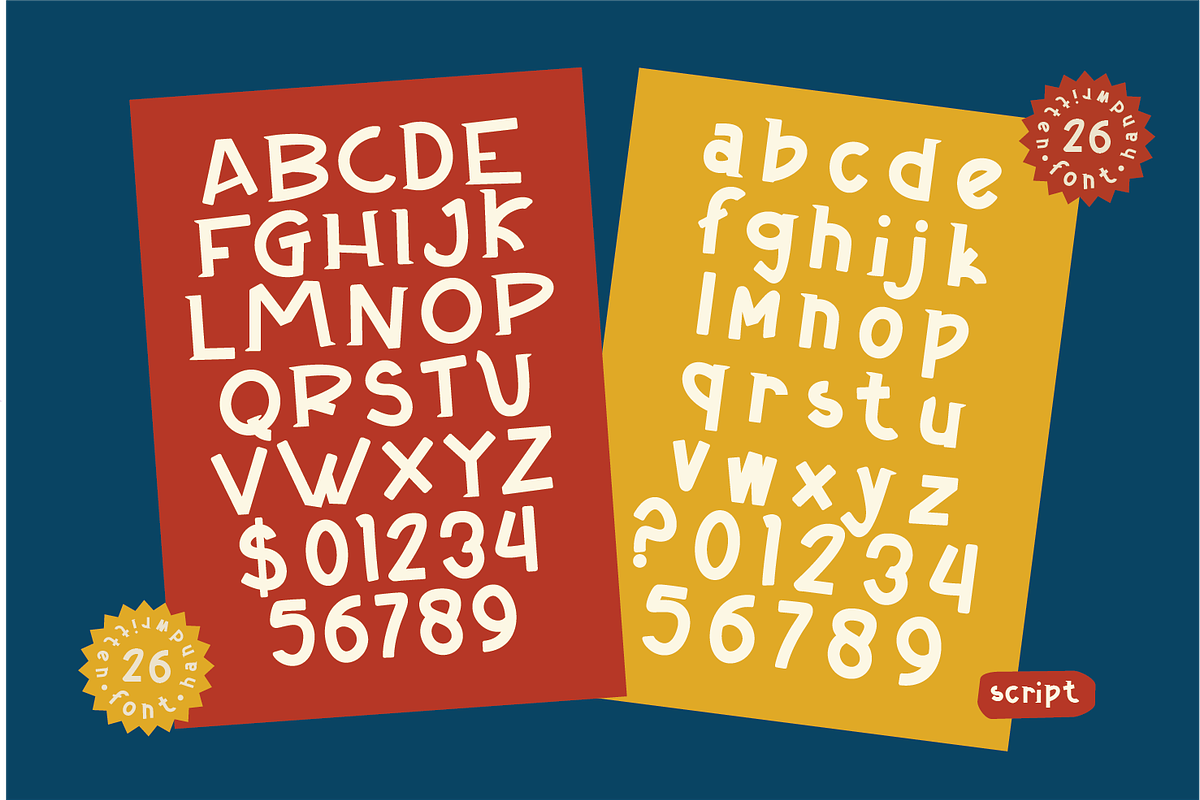 BunnyHugs - Playful Font, a Handwritten Font by Berdansabersama (Photo 2 of 9)