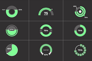 Circle Infographic (.Mogrt), a Templates & Theme by MinnaPicture