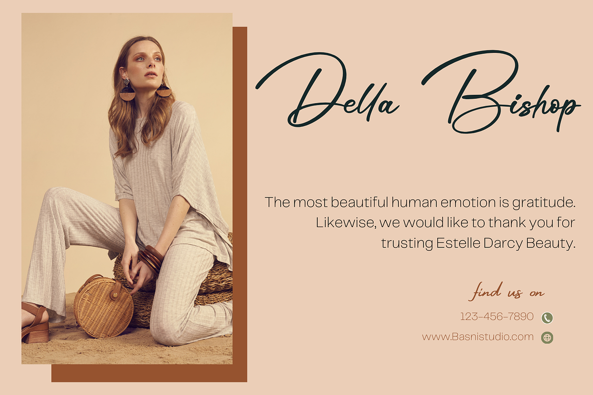 Costtarigain Signature Font, a Script Font by Basnistudio (Photo 8 of 11)