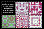 Retro Abstract Watercolor Patterns, a Pattern Graphic by Gen Aumonier (Thumbnail 3 of 7)