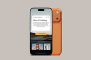 iPhone 17 Pro Mockups, an iPhone Mockup by Tahtagraphic (Thumbnail 2 of 14)