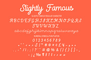 Slightly Famous Monoline Script Font, a Script Font by Arendxstudio (Thumbnail 8 of 9)
