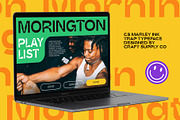 CS Marley – Inktrap Font, a Sans Serif Font by Craft Supply Co. (Thumbnail 7 of 8)